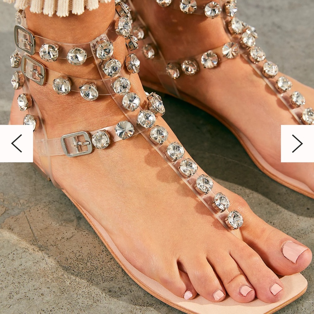 Jeffrey Campbell Vanish Chandelier Sandals size 9